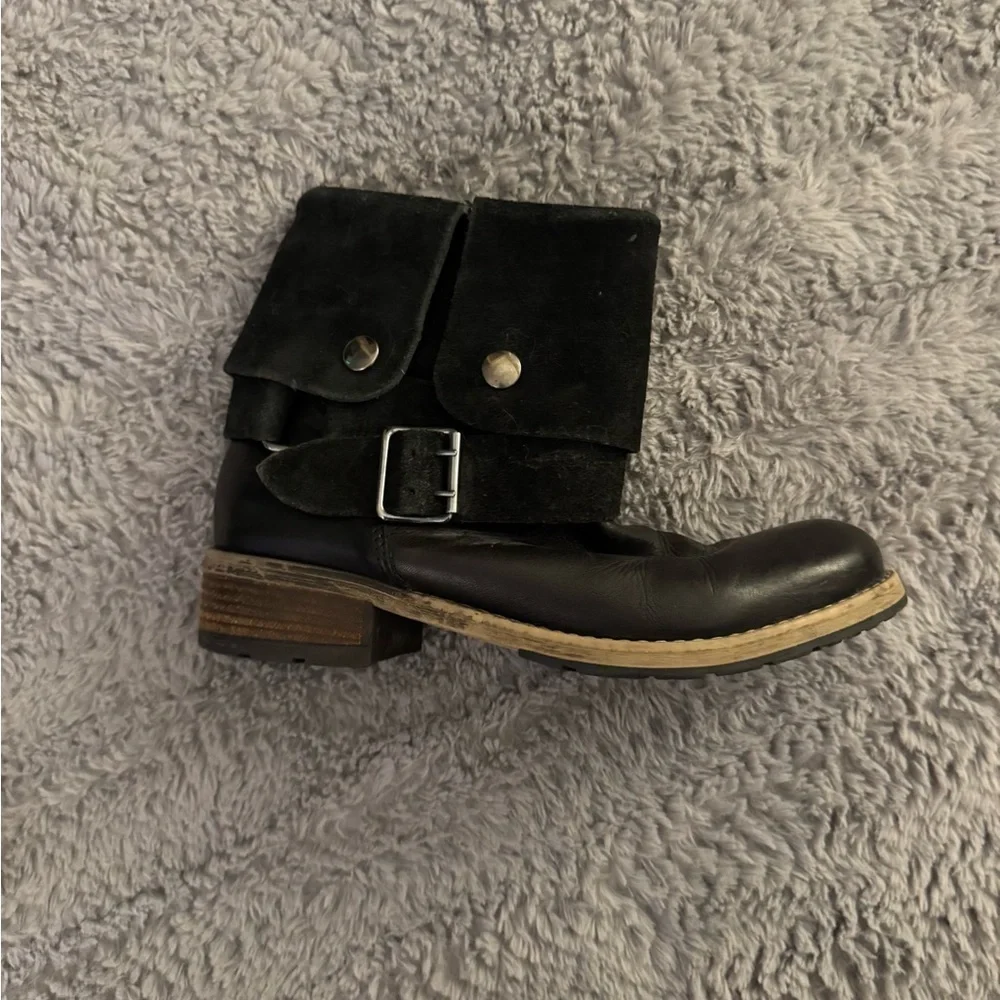 CLARKS Women’s Black Volara Sky Motorcycle Boots Size 7
